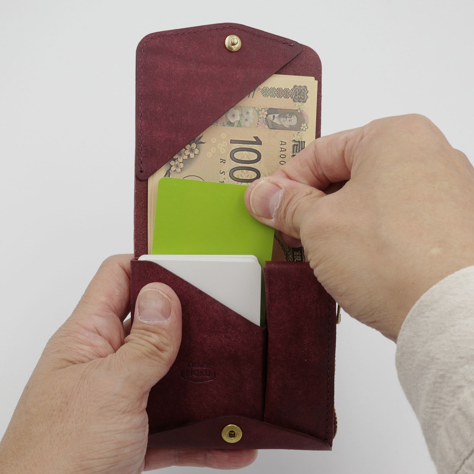 「小さく薄い財布SAKU ver.3 Pueblo」mosto