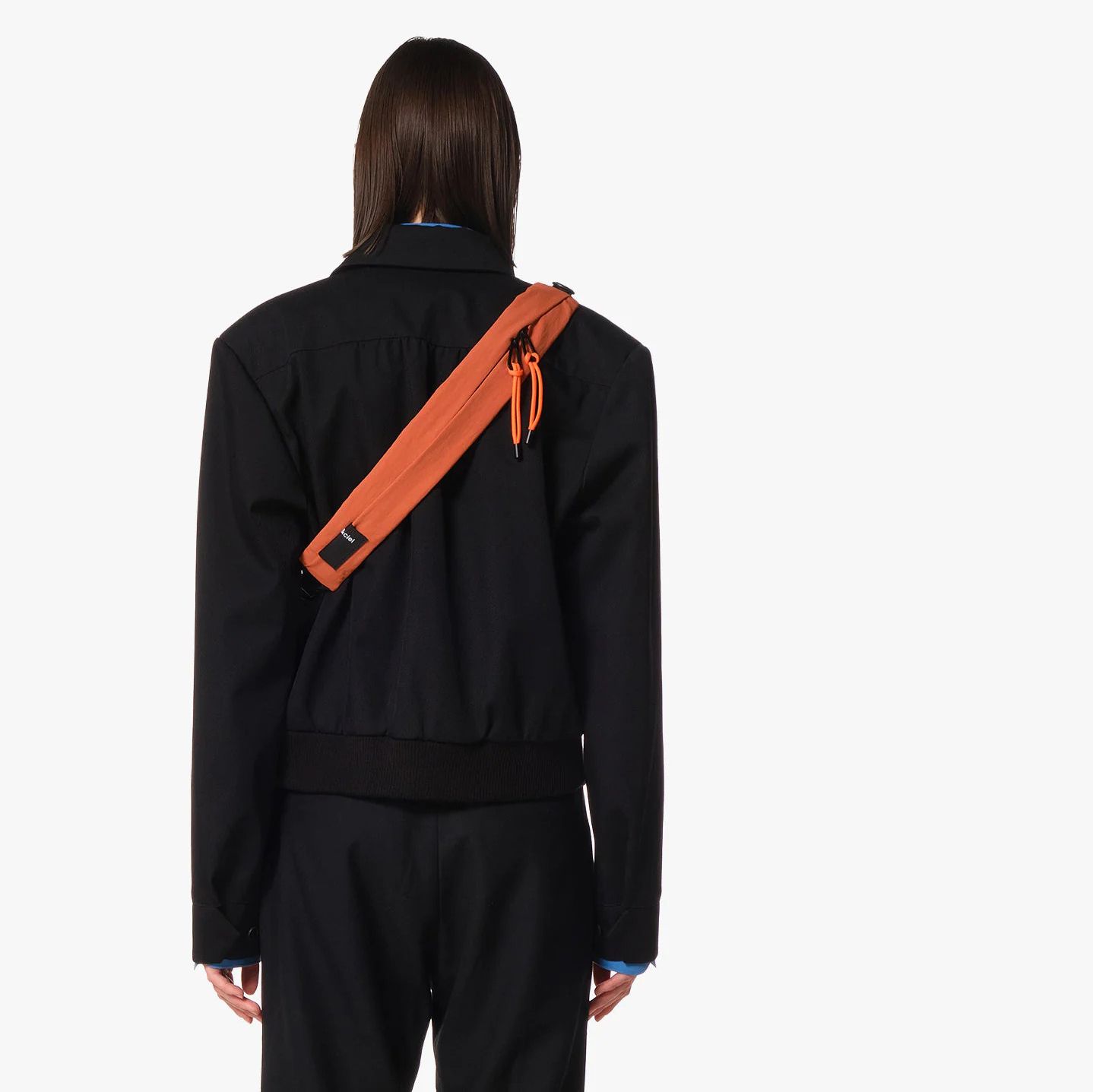 「adda」ボディバッグ テラコッタ