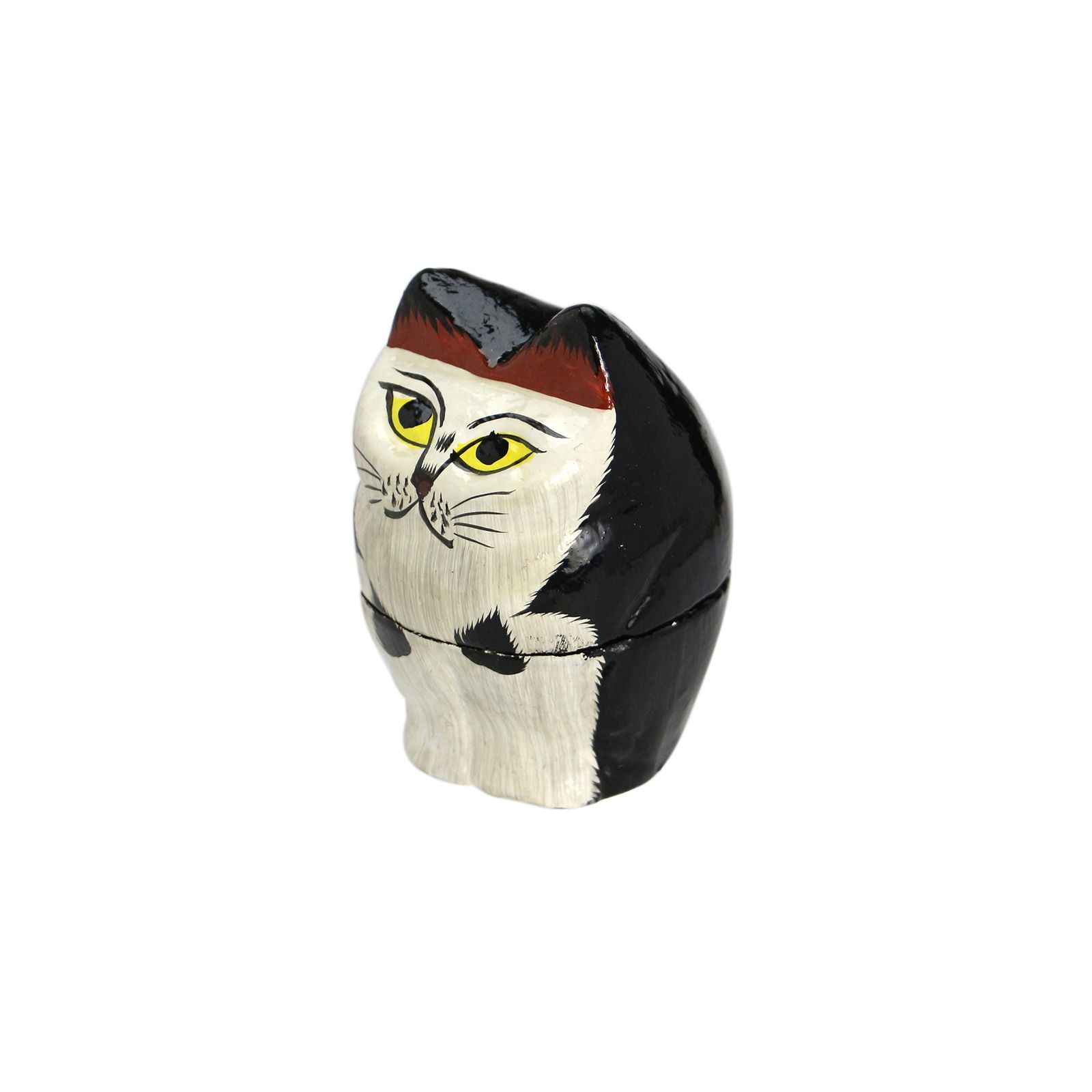 「PAPIER MACHE STANDING CAT」BLACK