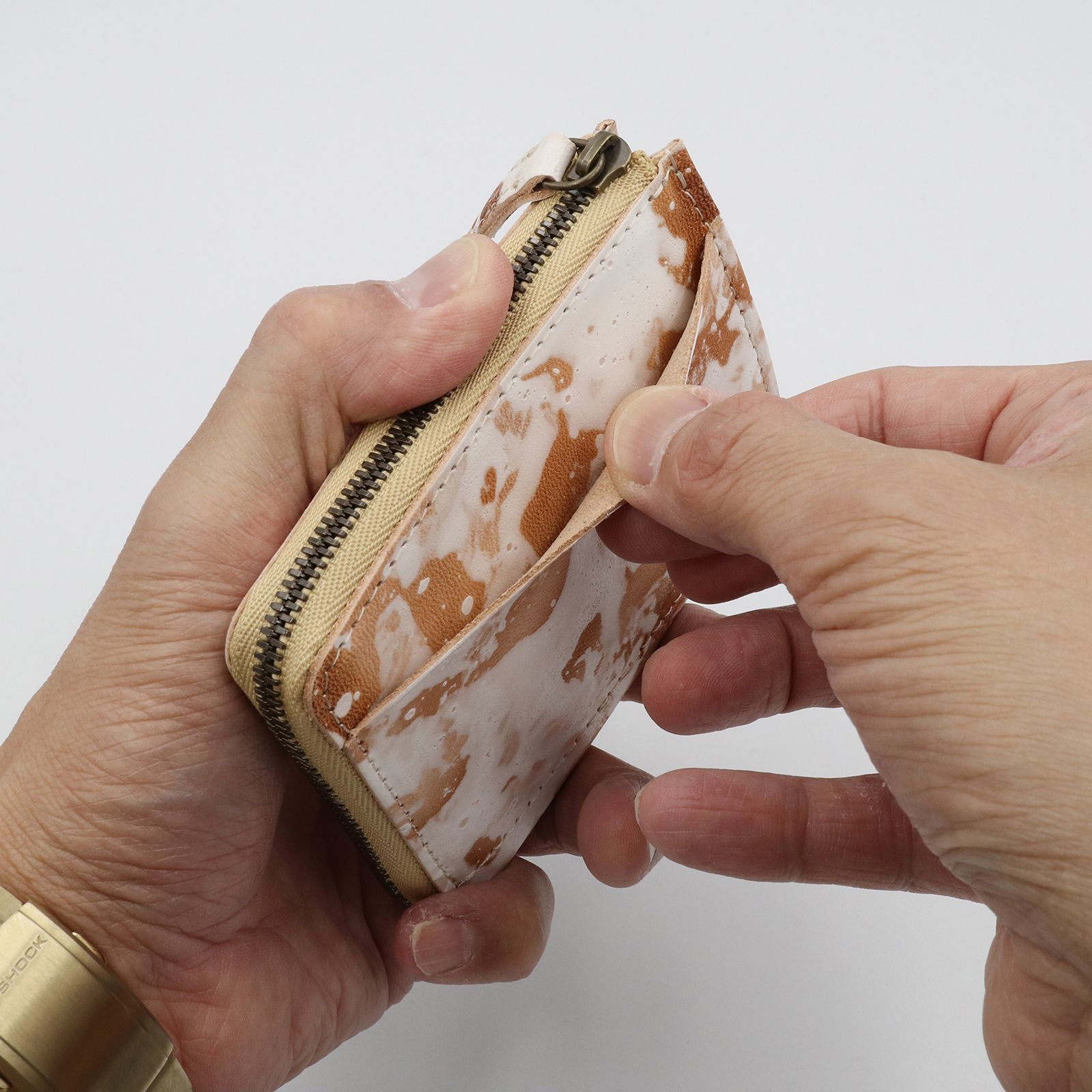 「TONOKO」Half Zip Wallet