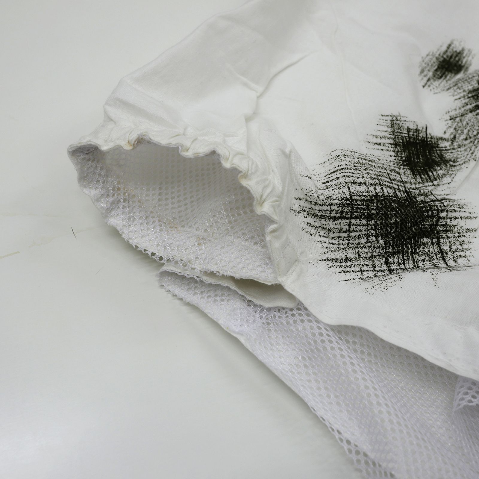 corne 10th anniversary item 「スノーカモ ポンチョ リメイク」 ドイツ 1960～70s