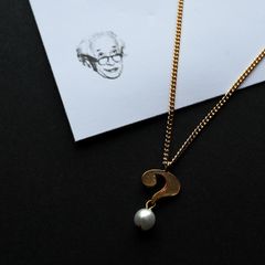 「question necklace」ネックレス