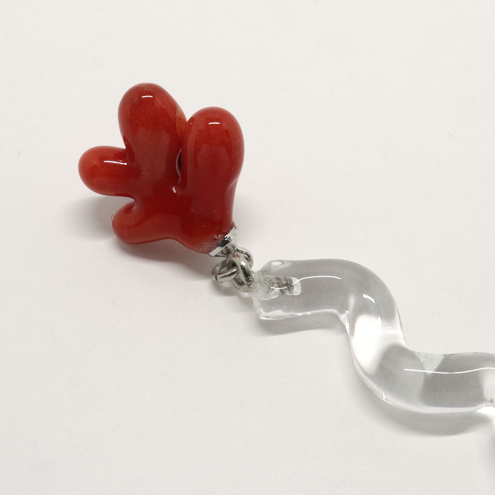 「Matisse Pierce Long」ピアス（片耳） レッド×イエロー2
