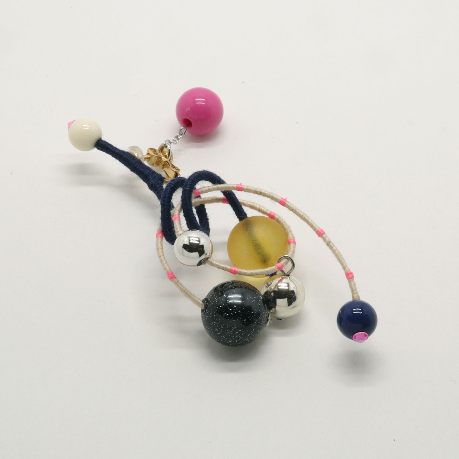 「STICK Atome」イヤリング（片耳）【La cosmologie de sachikoism】