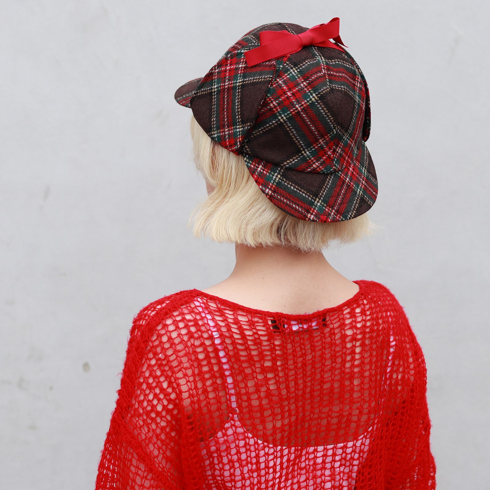 viviennewestwood REDLABER チェック柄 キャップ（帽子すべて