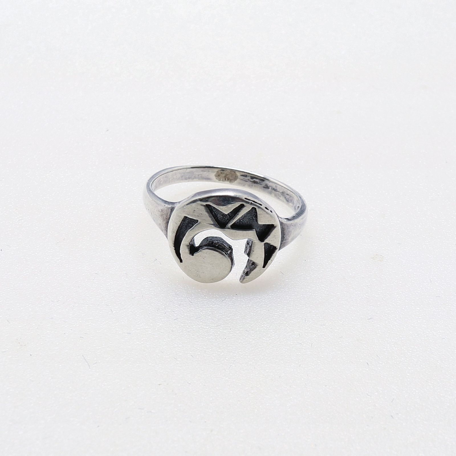 「アブストラクトムーン」リング ヨーロッパ silver925
