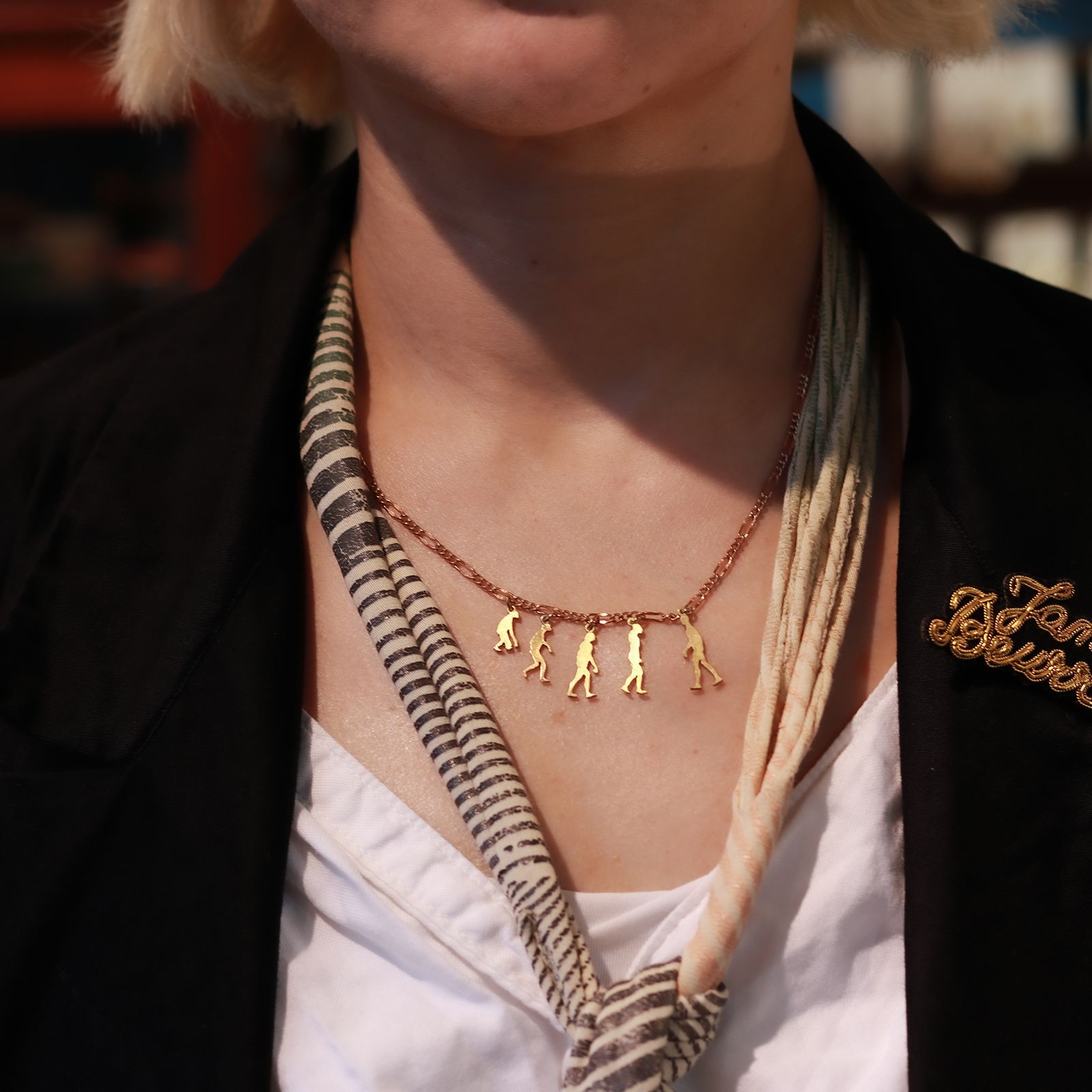 「evolution necklace」ネックレス