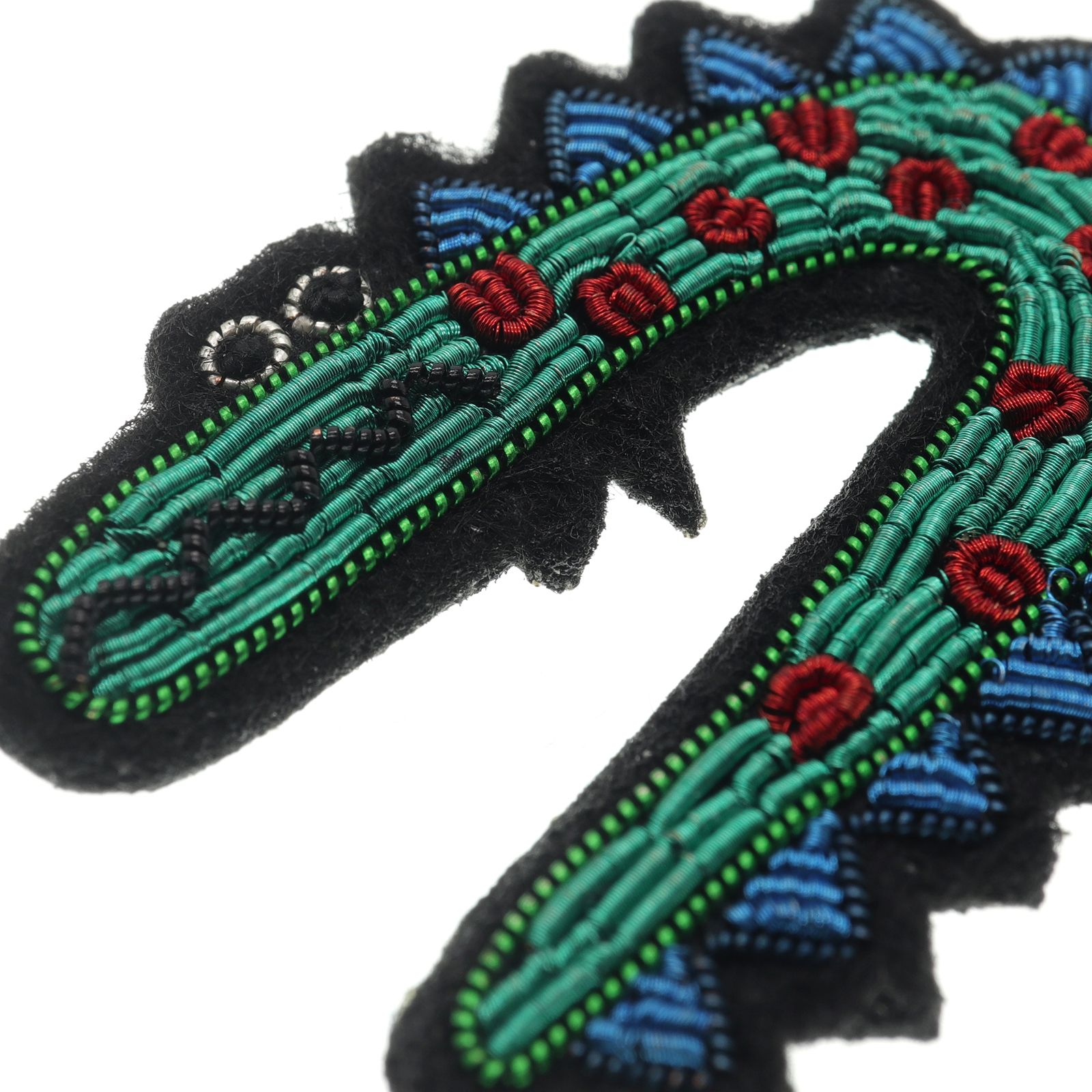 「Crococo」ブローチ