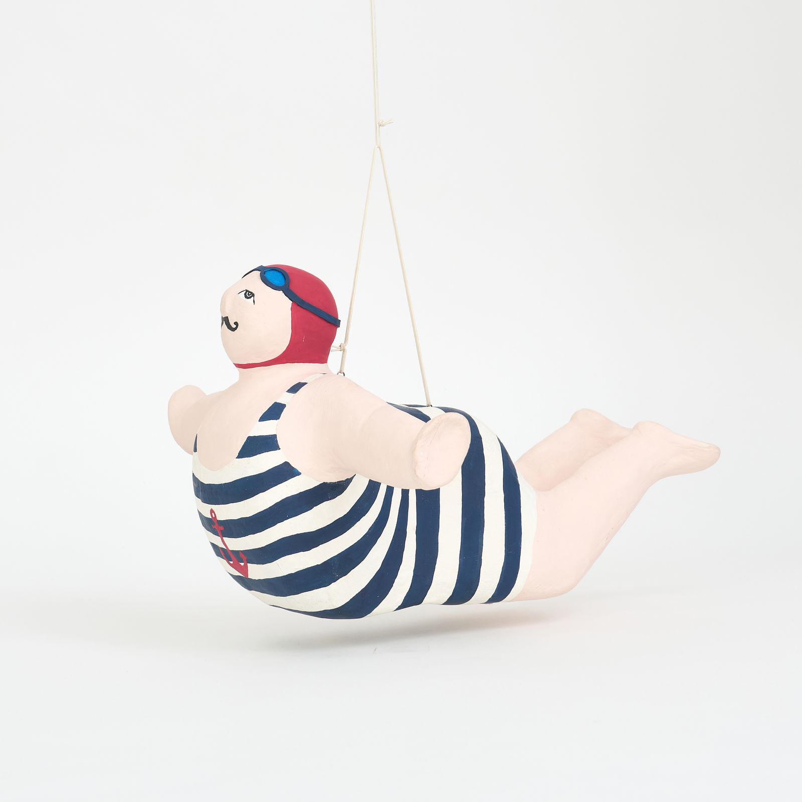 PAPIER MACHE HANGING DIVER 【BATELA】
