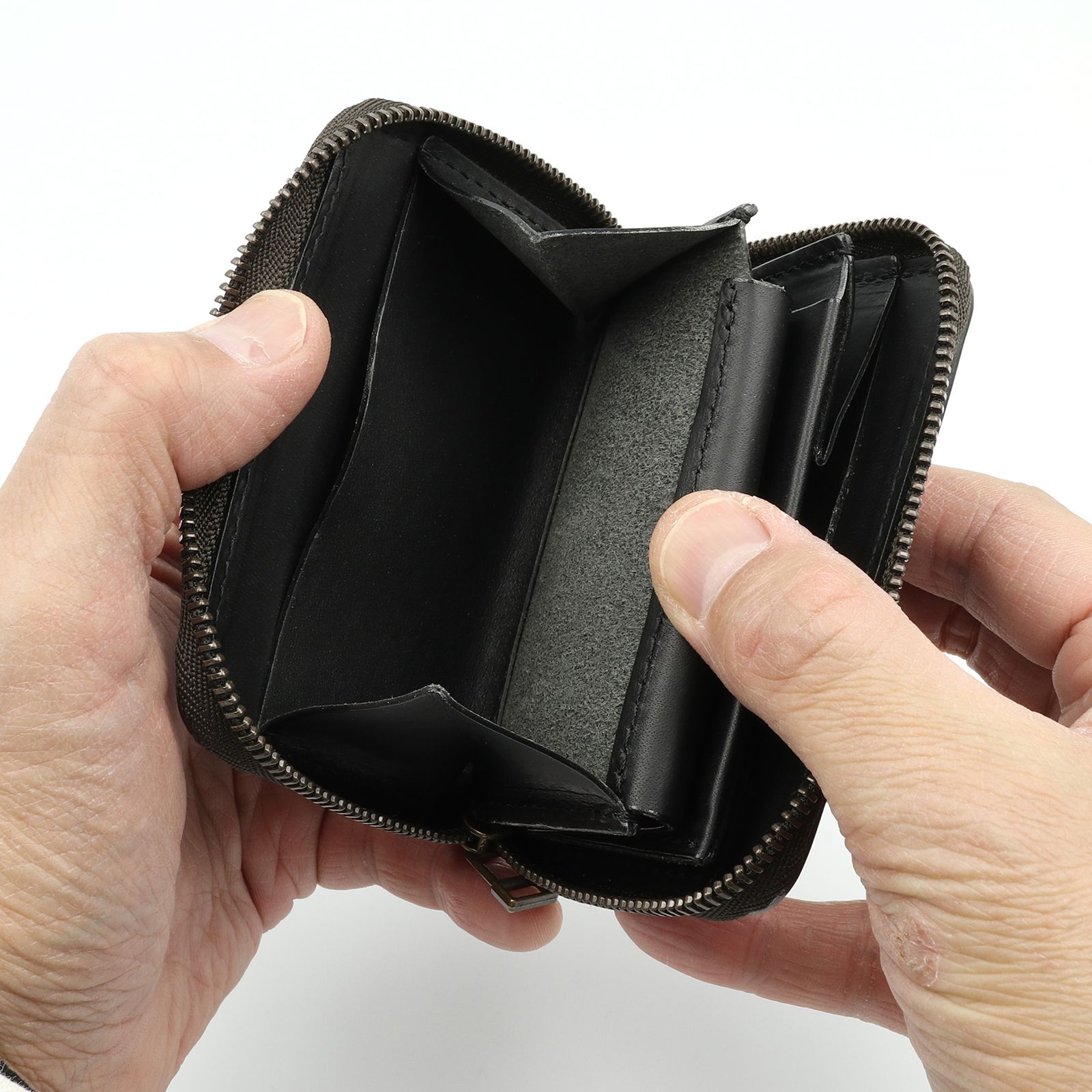 「zonzo」ミニ財布 ブラック