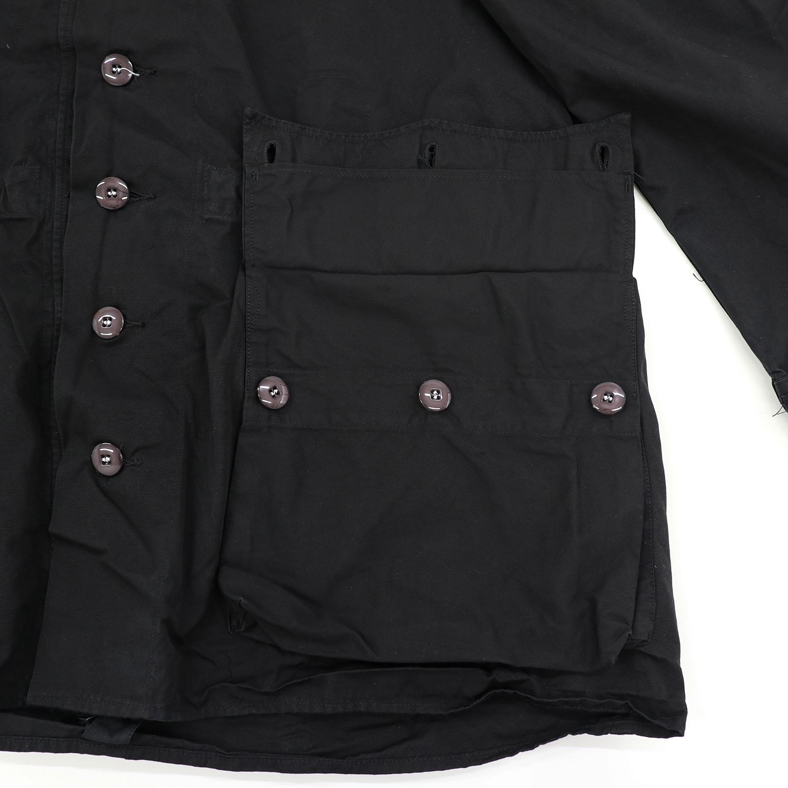 「スウェーデン軍 M62 スノーパーカ」ユーズド 後染めブラック スウェーデン 1960-80s