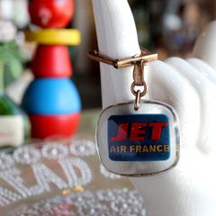AIR FRANCE JET エールフランス ブルボンキーホルダー