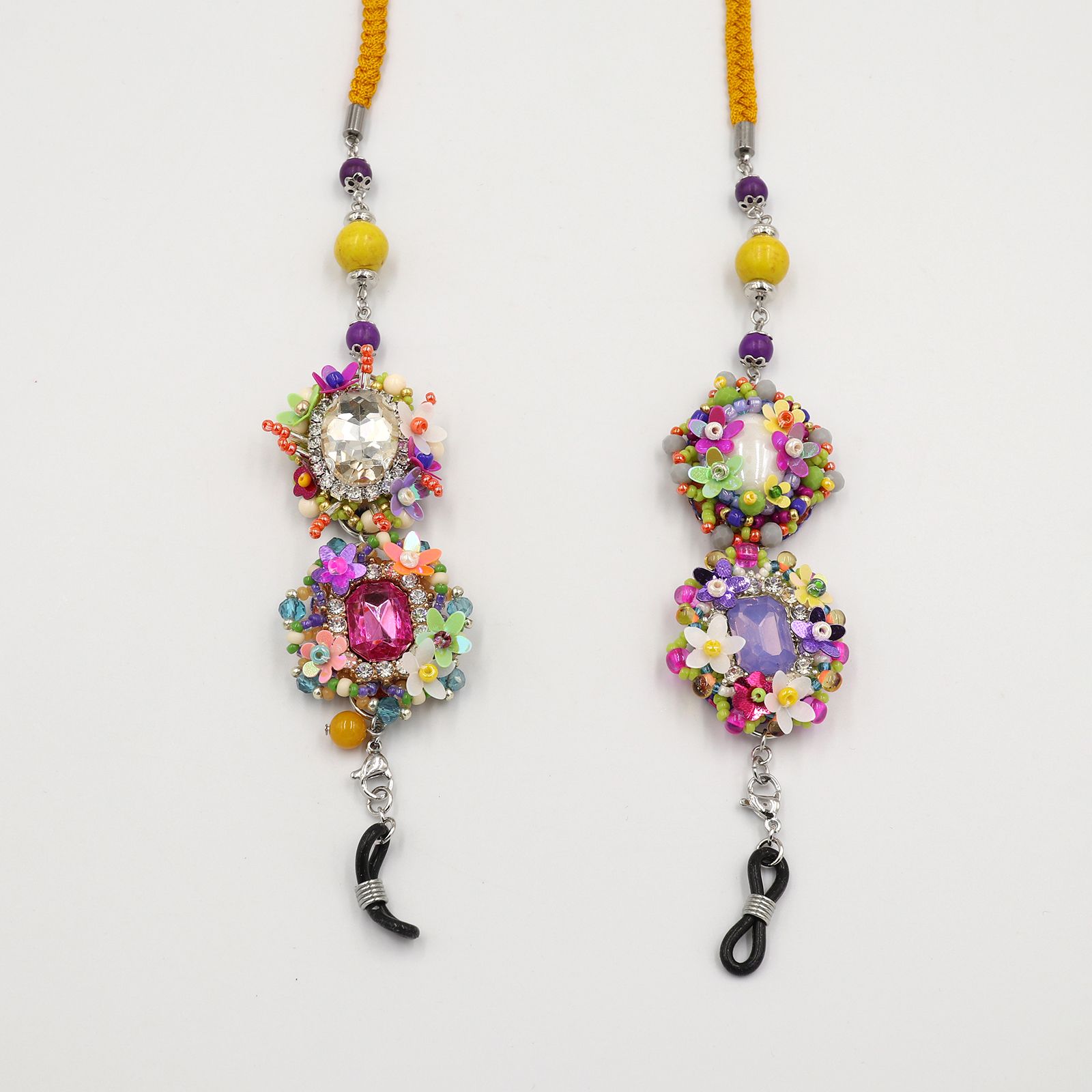 「tresor BIJOUX FLEUR」グラスチェーン/ネックレス