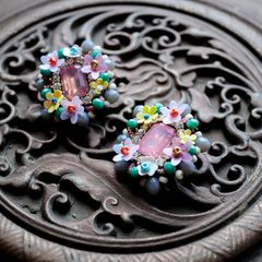 「tresor BIJOUX FLEUR」イヤリング