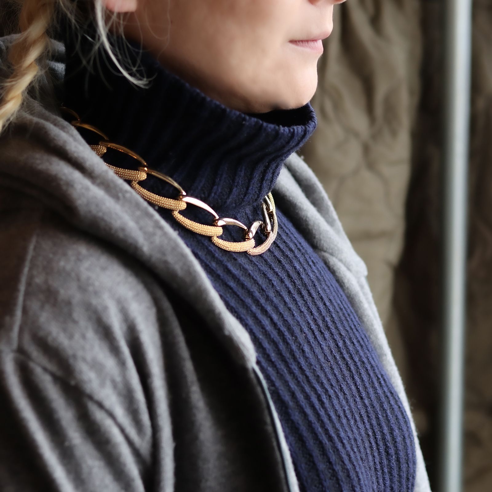 「ハーフロフチェーン」ネックレス MONET ヨーロッパ