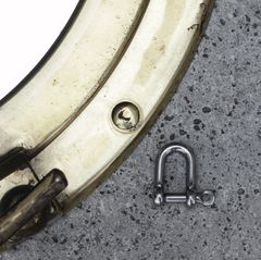 「STRAIGHT SHACKLE S」シャックルキーリング GLOMA NAUTICA スペイン