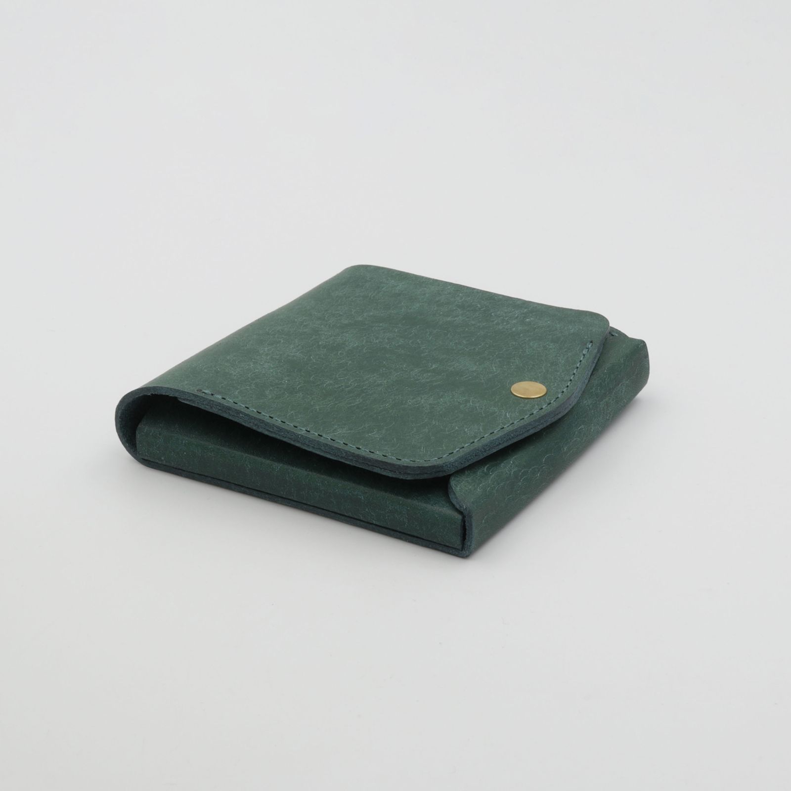 「小さく薄い財布SAKU ver.3 Pueblo プエブロ」ペトロリオ