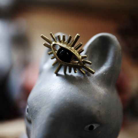 「Rock eye pierce」ピアス ブラックアイ