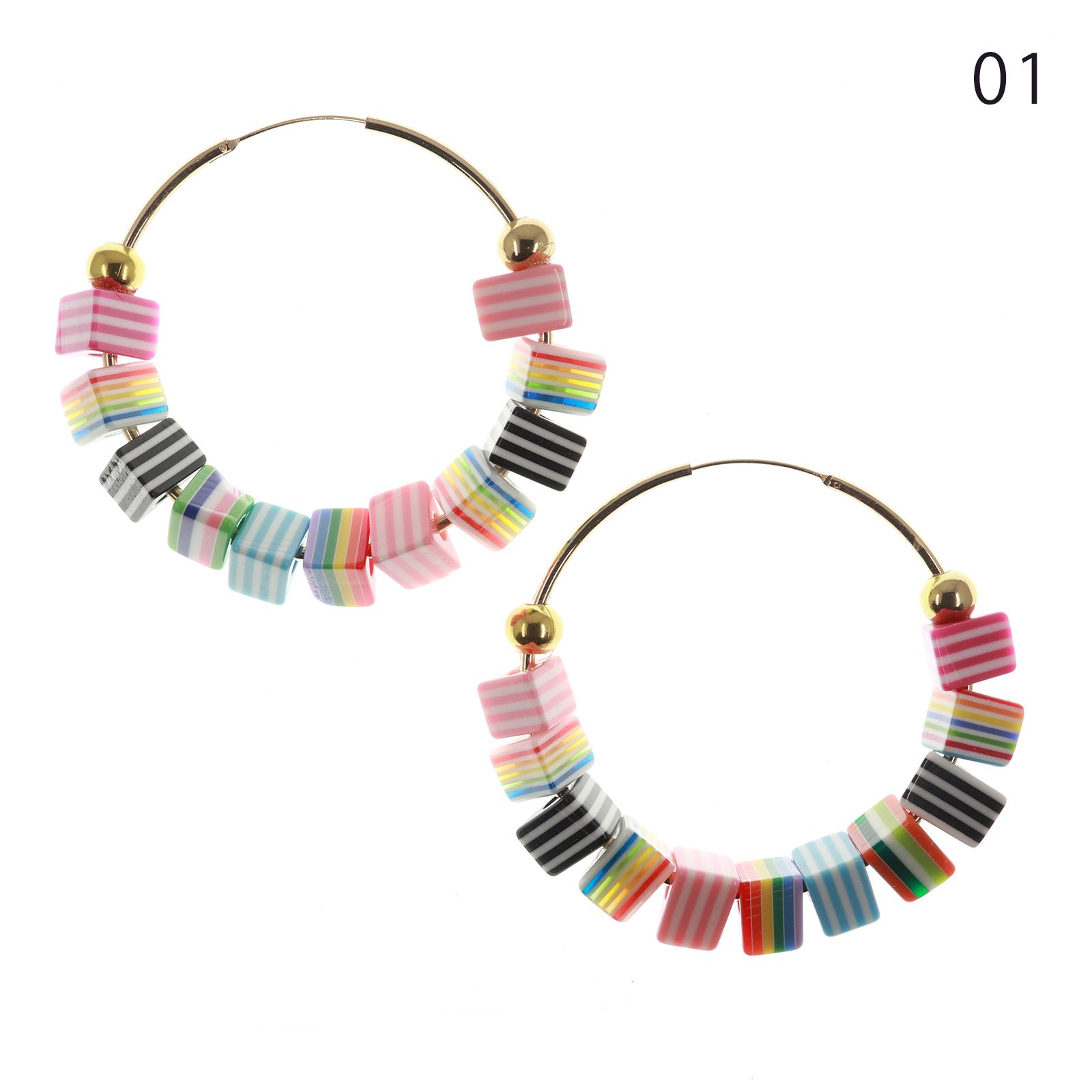 「クレイジートライアングルビッグフープ」ピアス