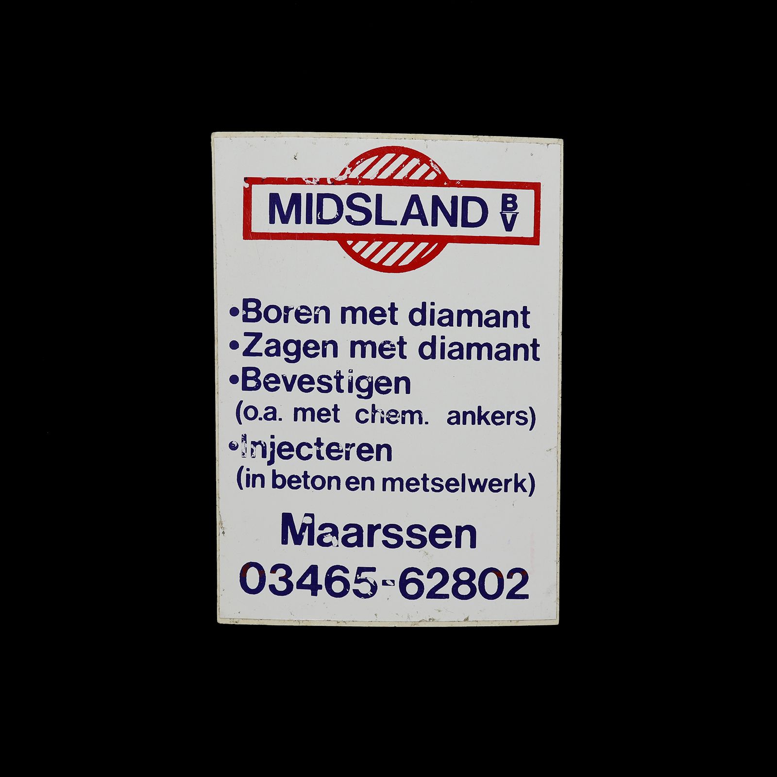 「MID SLAND」ヴィンテージステッカー ヨーロッパ