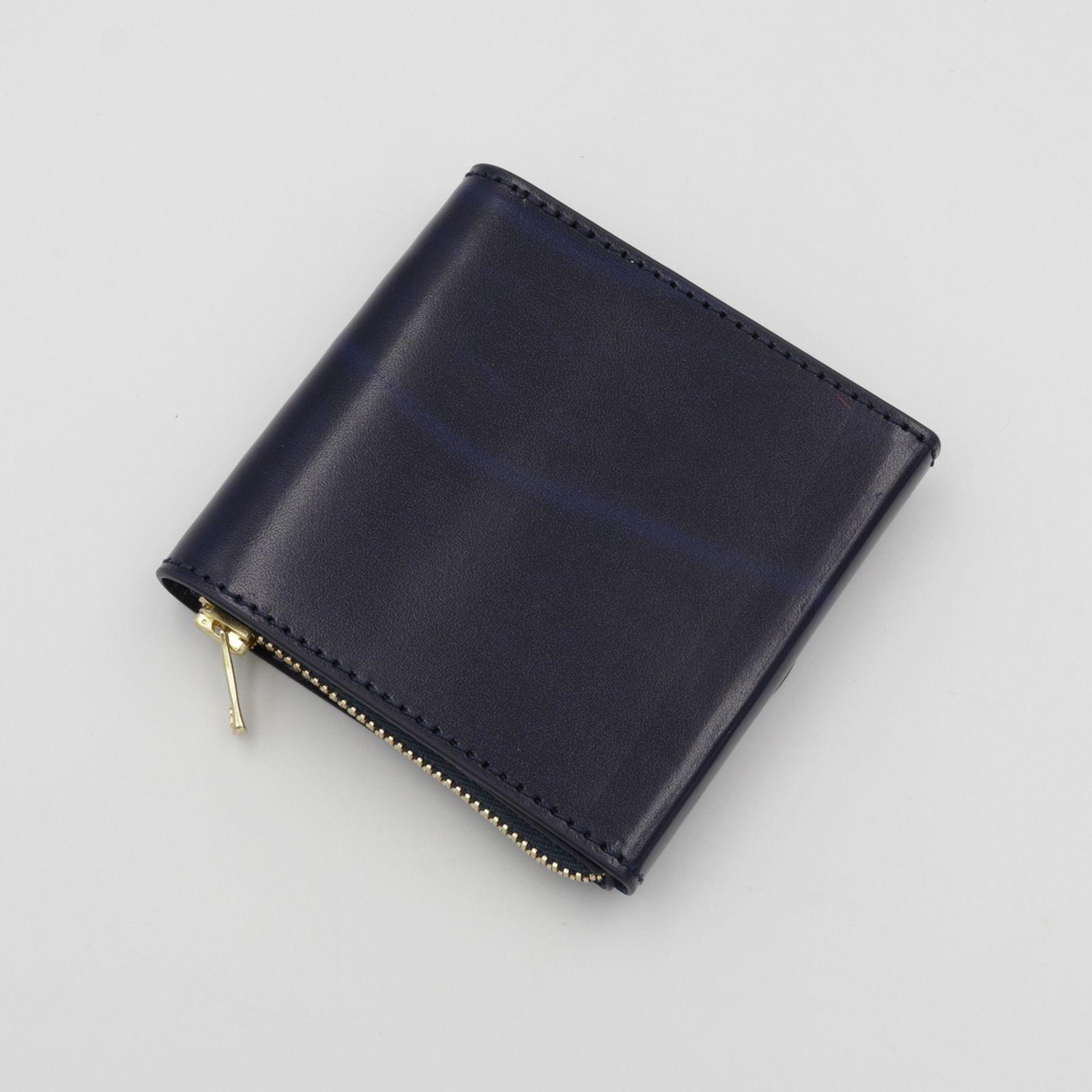 「小さく薄い財布SAKU ver.3 Plus Rugato」blue