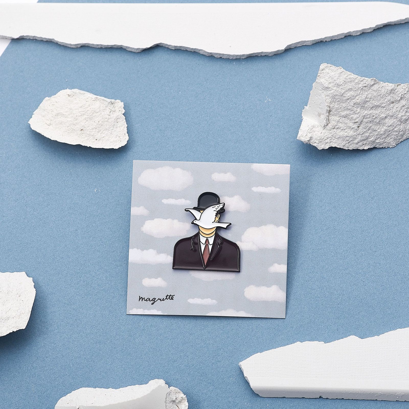 「Dove」ピンズ ルネ・マグリット