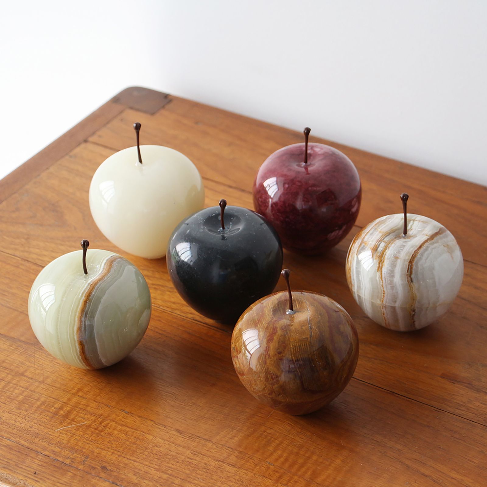 「Marble Apple Large」Stripe