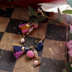 「Le conte de Pamellah フープS」イヤリング