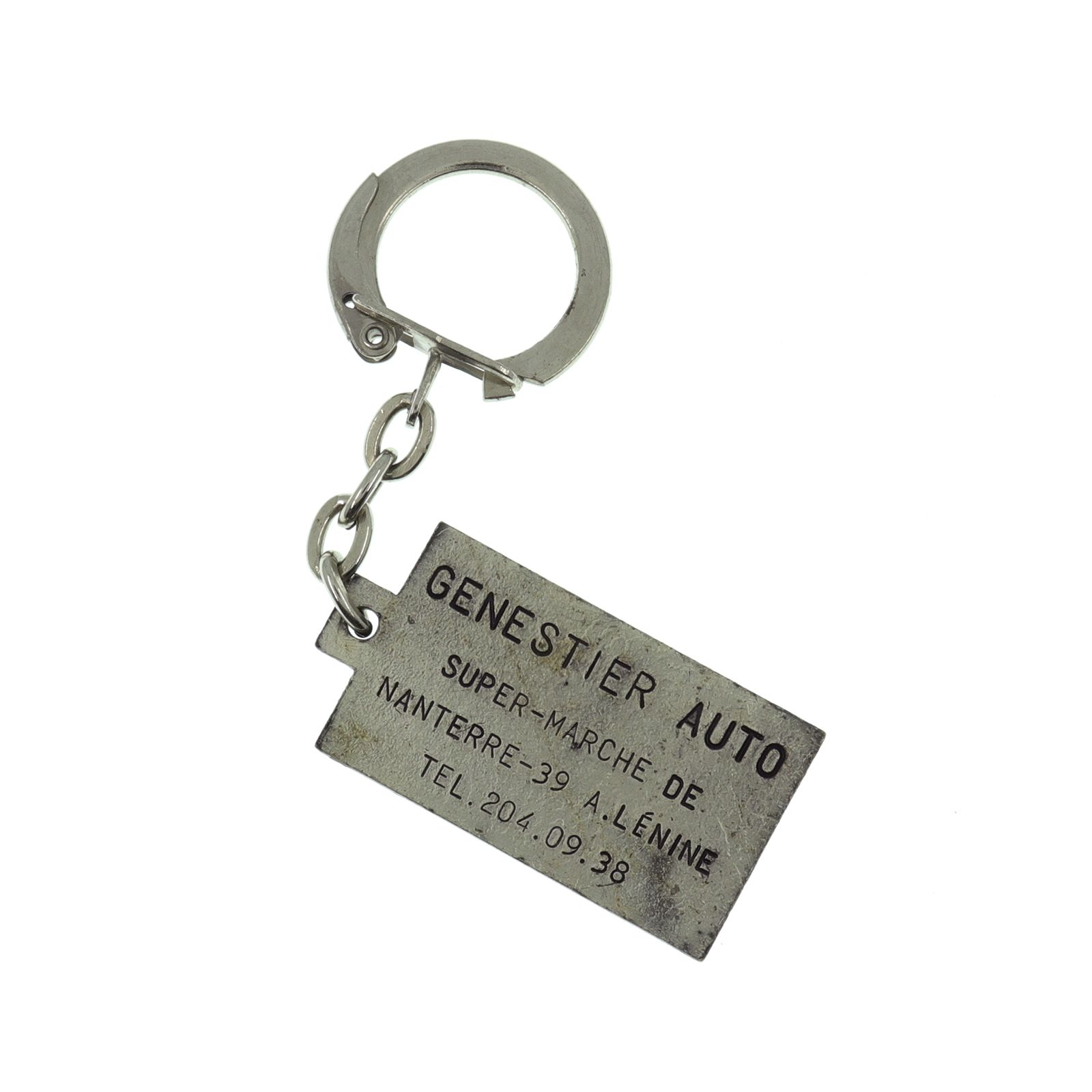 GENESTIER AUTO 自動車販売 フレンチキーホルダー