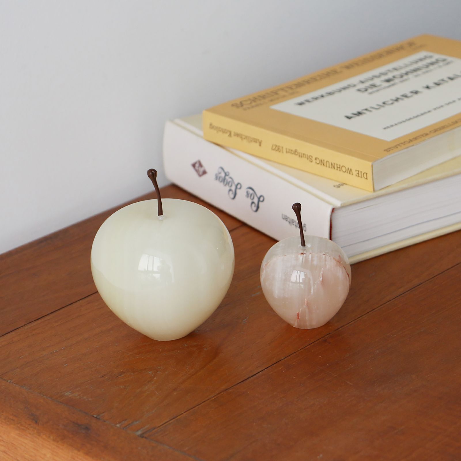 「Marble Apple Large」White