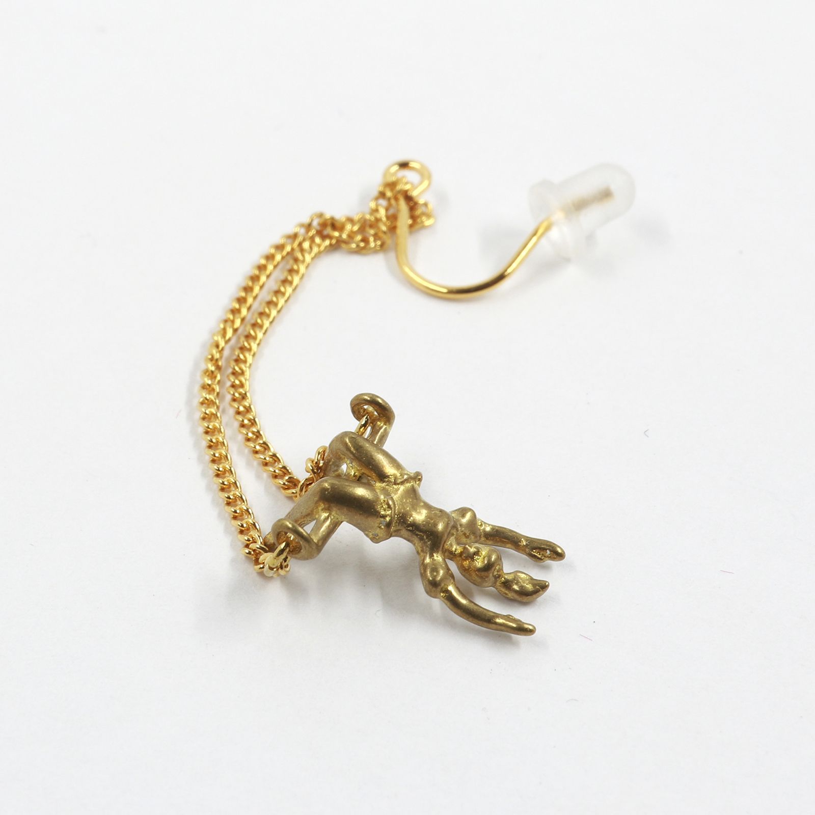「trapeze pierce down」ピアス（片耳）