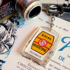 bieres GBM MODERNE ビール フレンチキーホルダー