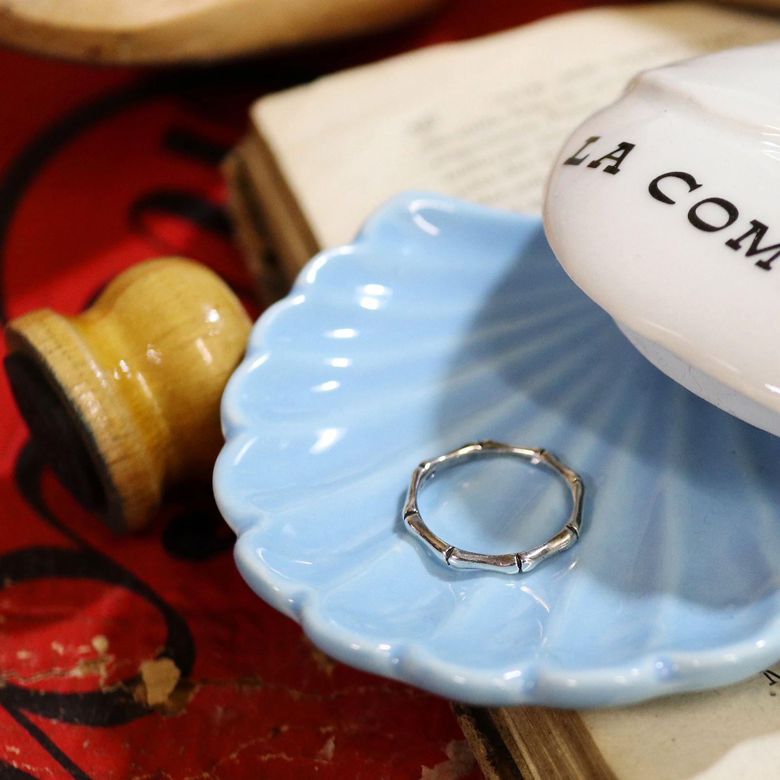 「ボーンバンド」リング silver925 ヨーロッパ