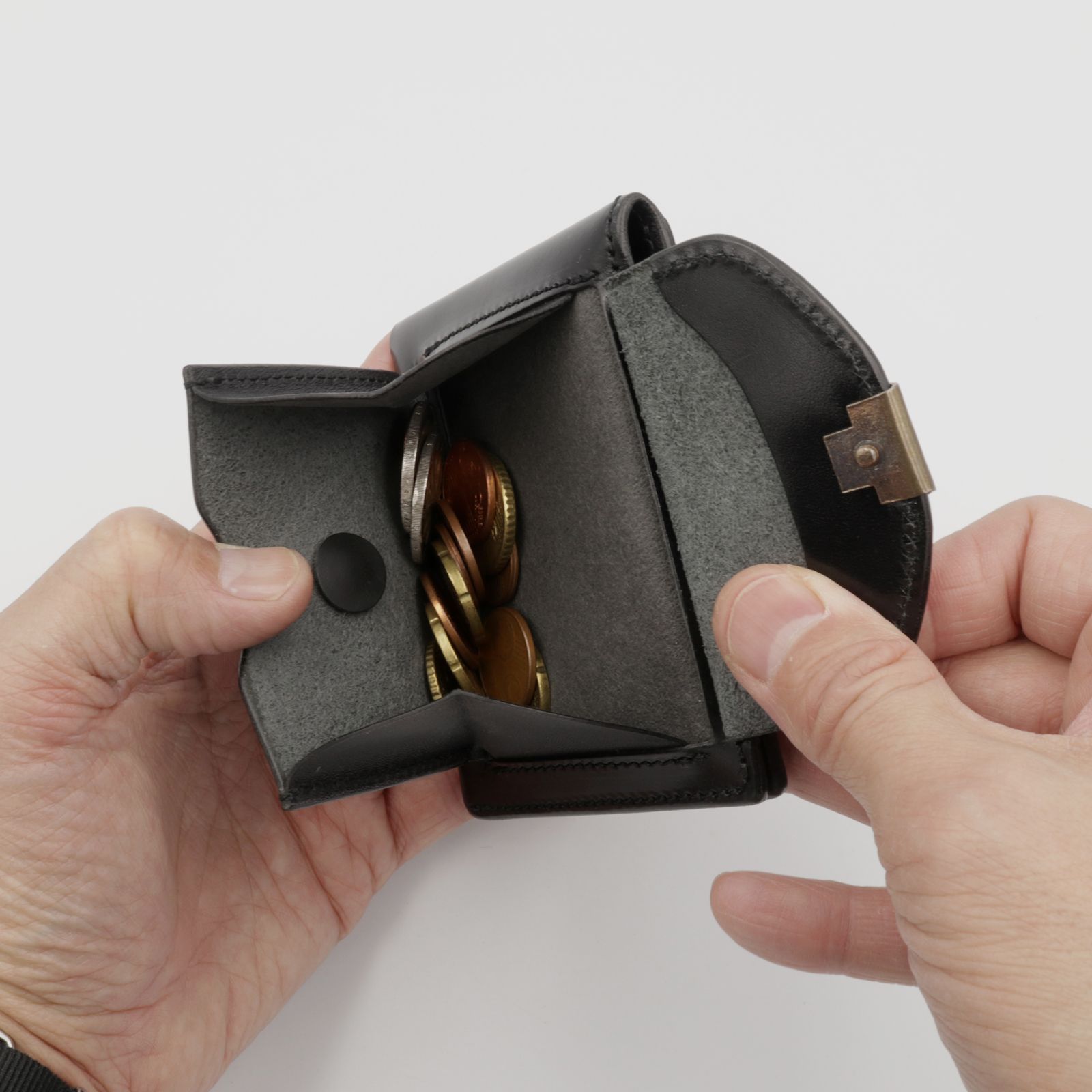 【Dual】スリムウォレット サドルプルアップ チョコ