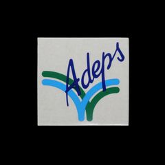 「Adeps」ヴィンテージステッカー ヨーロッパ