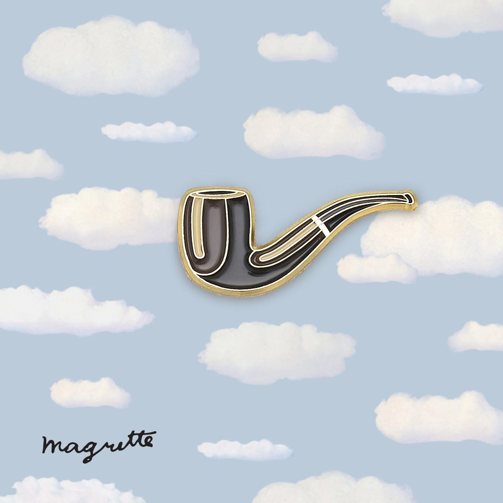 「Pipe」ピンズ ルネ・マグリット