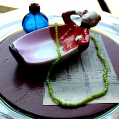 「70s カラフルカラービーズ」ネックレス チェコスロバキア