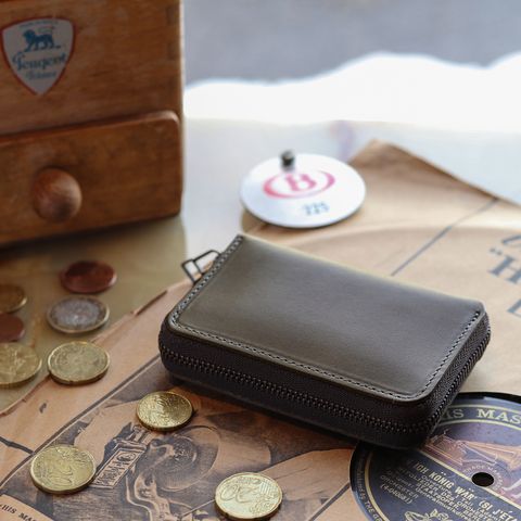 「zonzo」ミニ財布 グリージョ