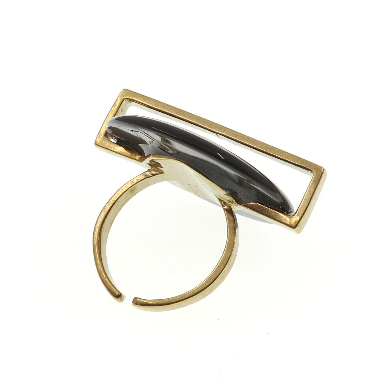 「LIP RING dark gray」リング