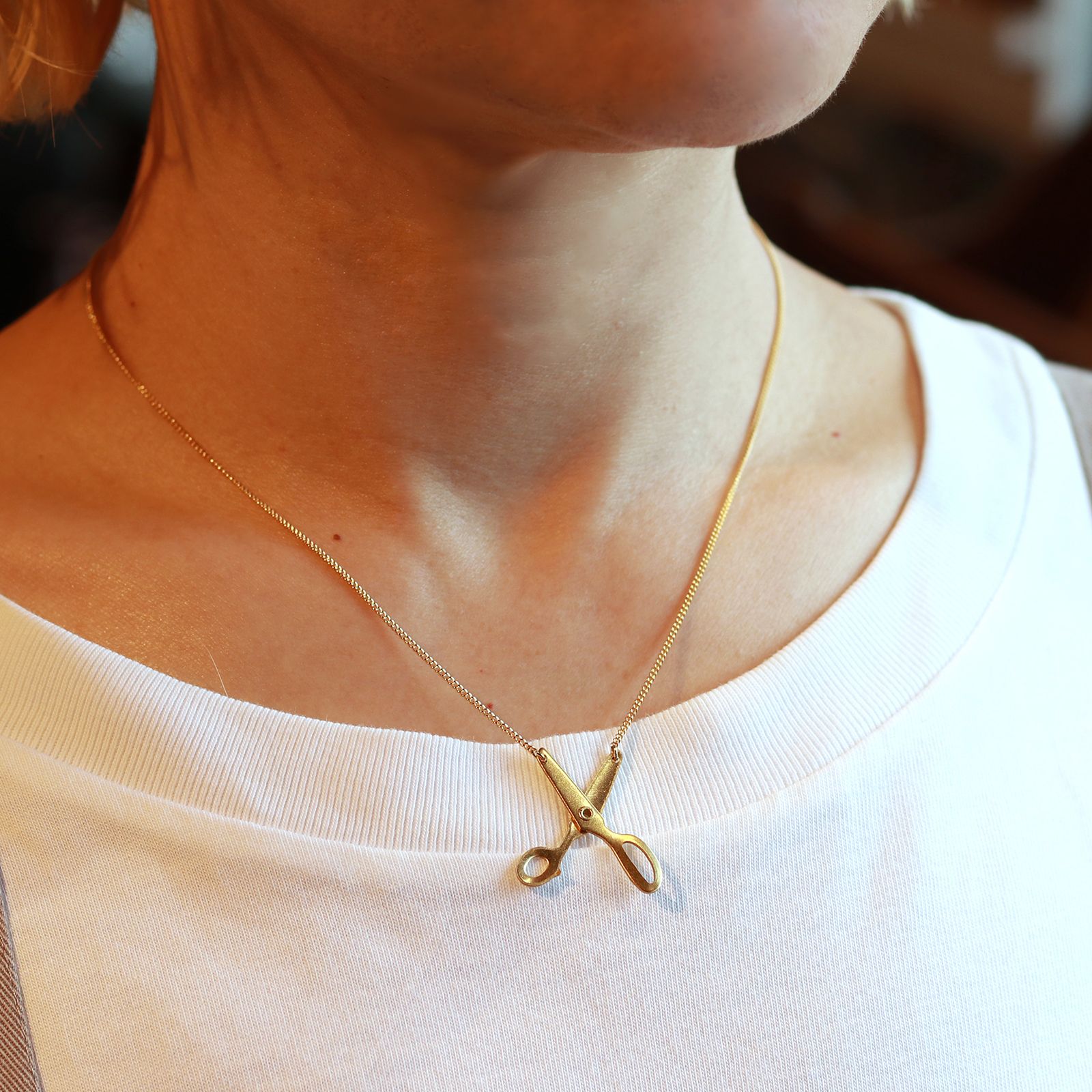 「cut necklace」ネックレス