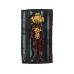 「Beach Towel」ブローチ