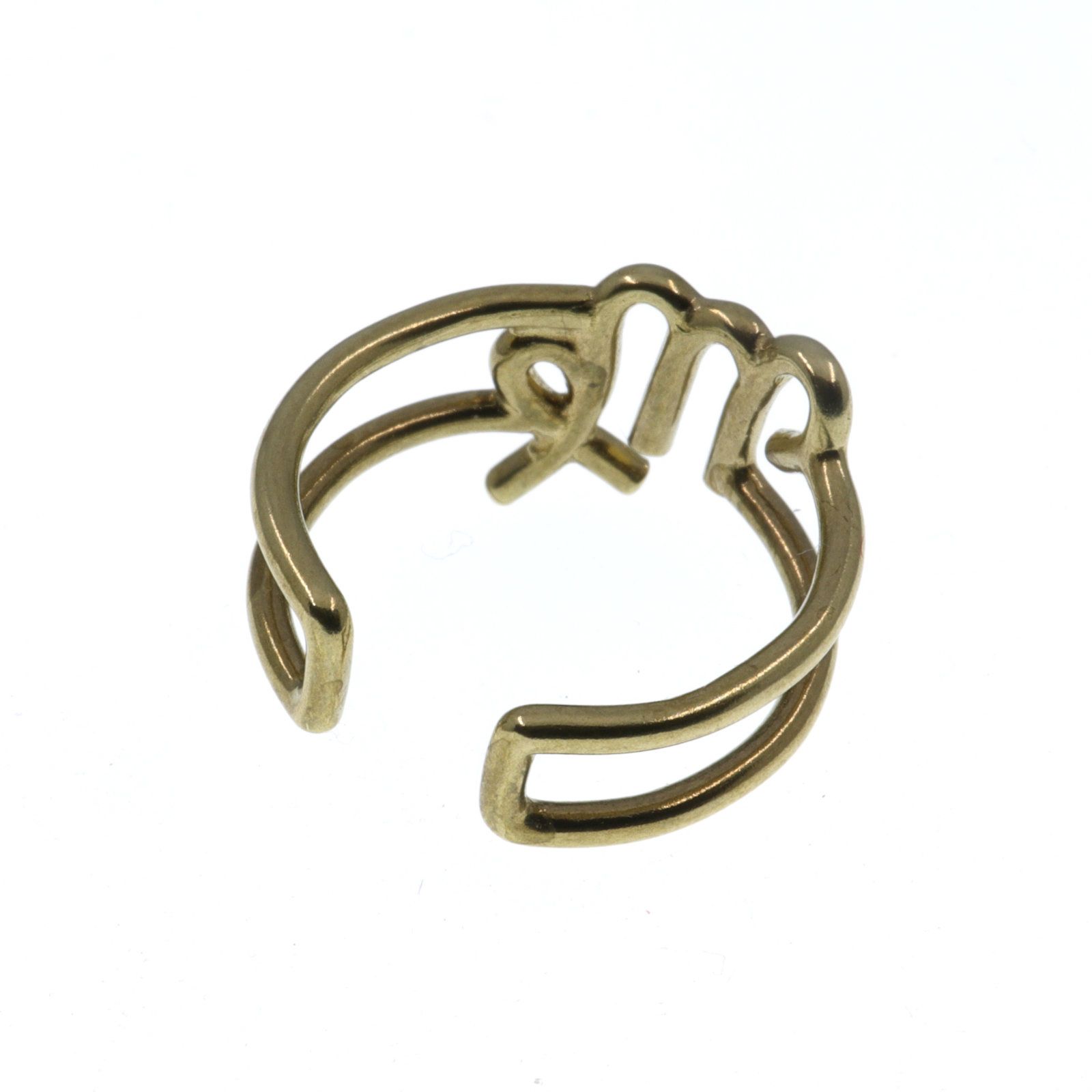 「horoscope ring Virgo」リング おとめ座 ゴールド