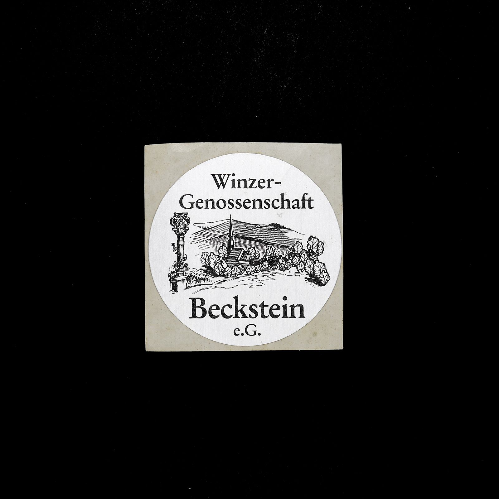 「Beckstein」ヴィンテージステッカー ヨーロッパ