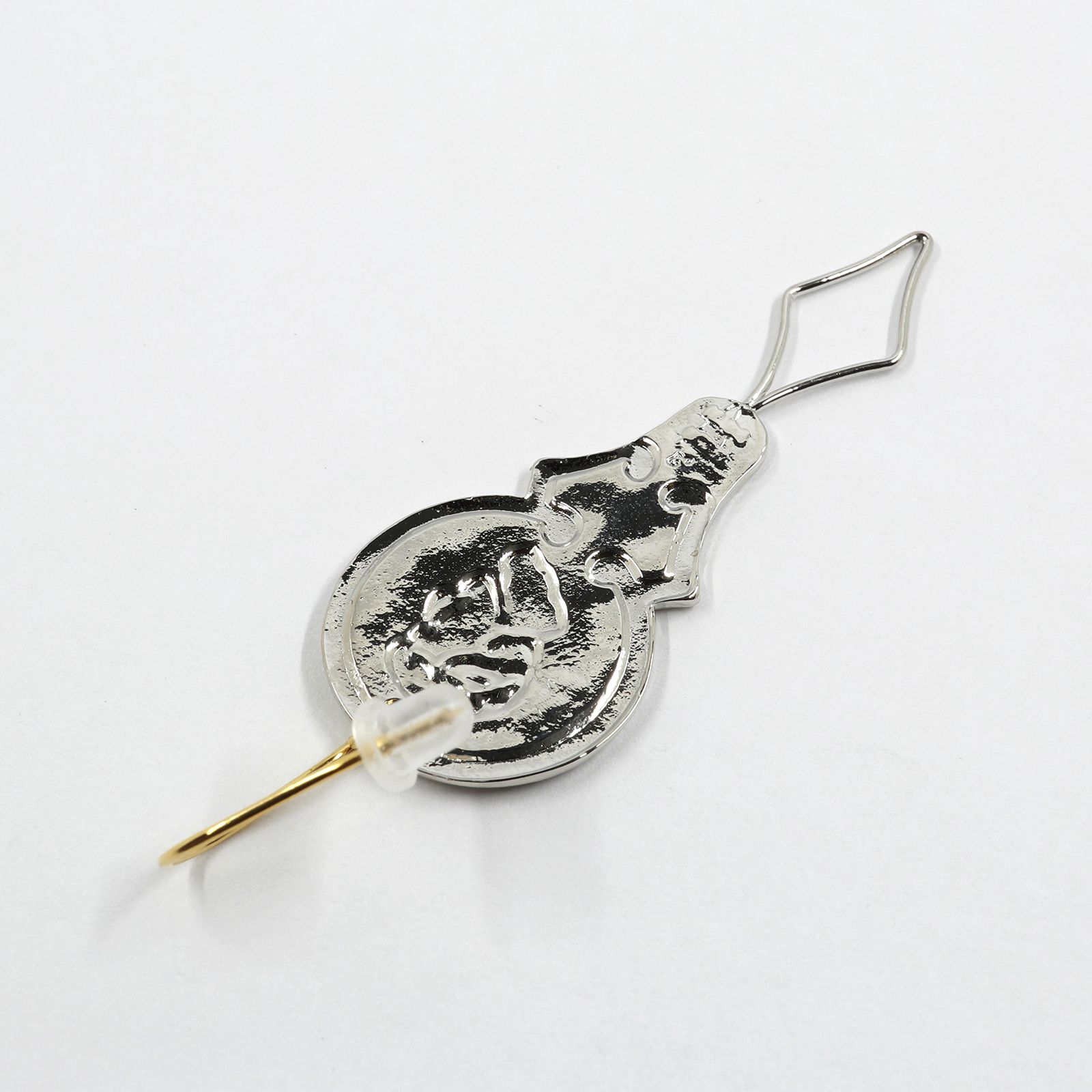 「threader pierce silver」ピアス（片耳）