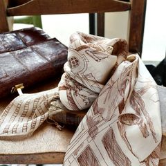 「アーバンコラージュ」ヴィンテージスカーフ ヨーロッパ