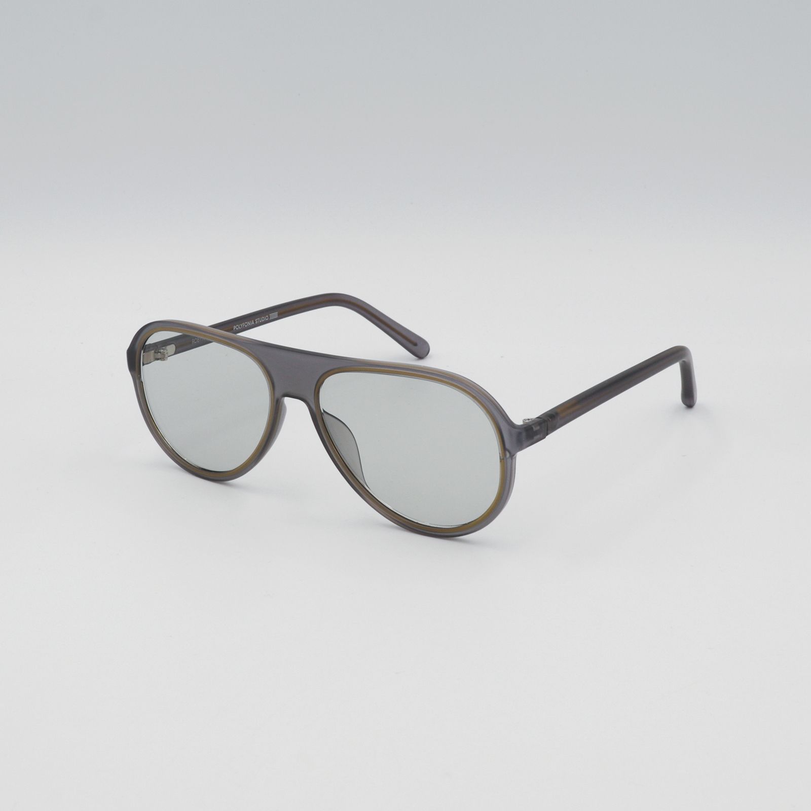 「Robyn」POLYFONIA STUDIO Session "Carole Baijings  Ciqi" Sunglasses Midnight Black x Light Gray Lens