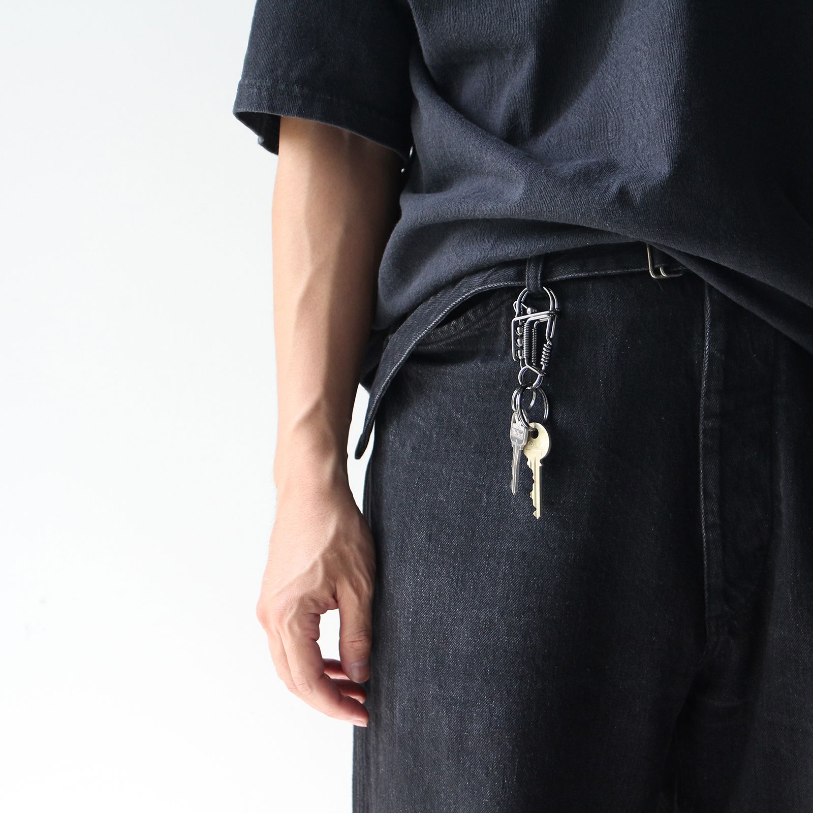 Metal Wire Carabiner ブラック