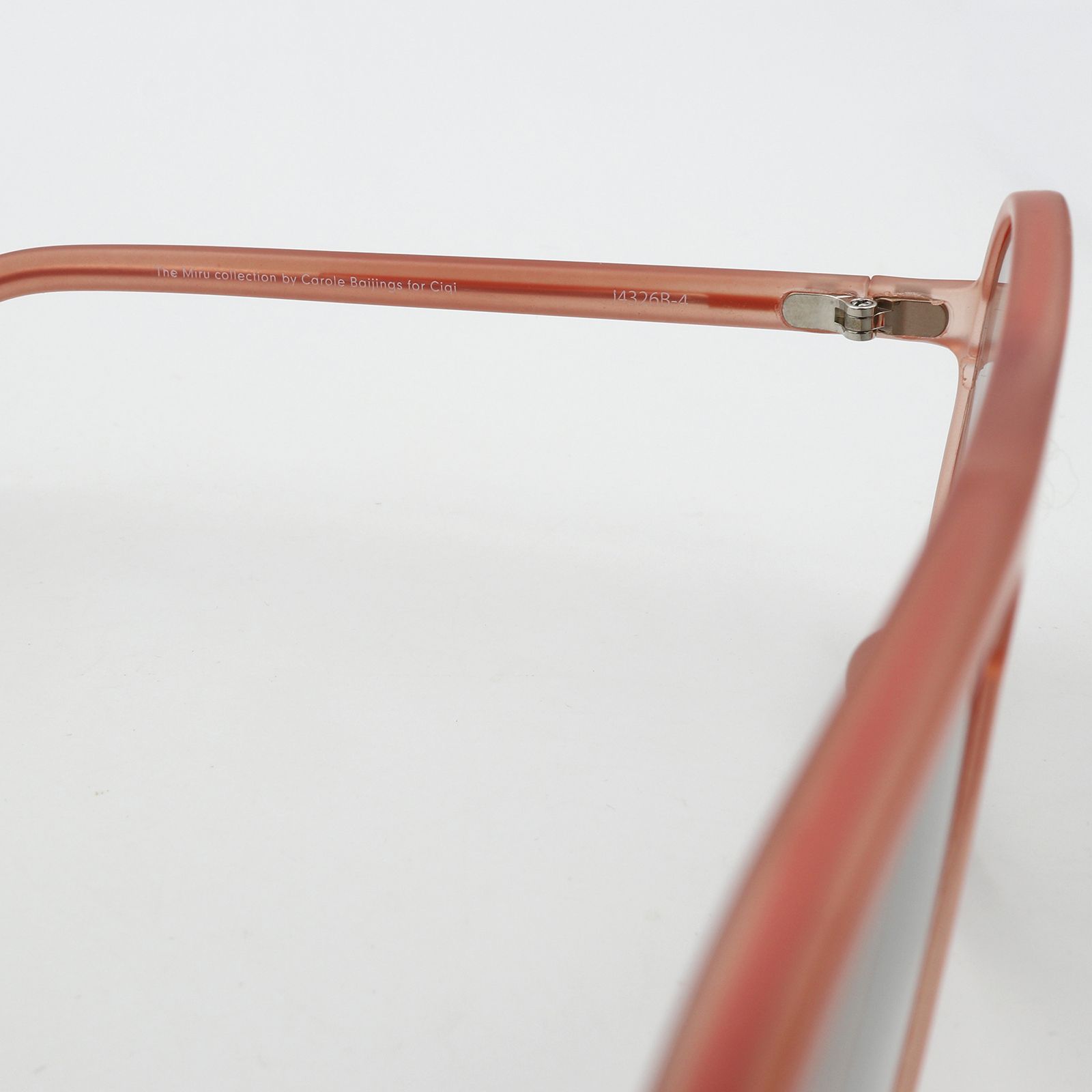 「Robyn」POLYFONIA STUDIO Session "Carole Baijings  Ciqi" Sunglasses Red Blush x Light Gray Lens