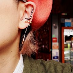 「STICKタングル」イヤーカフ