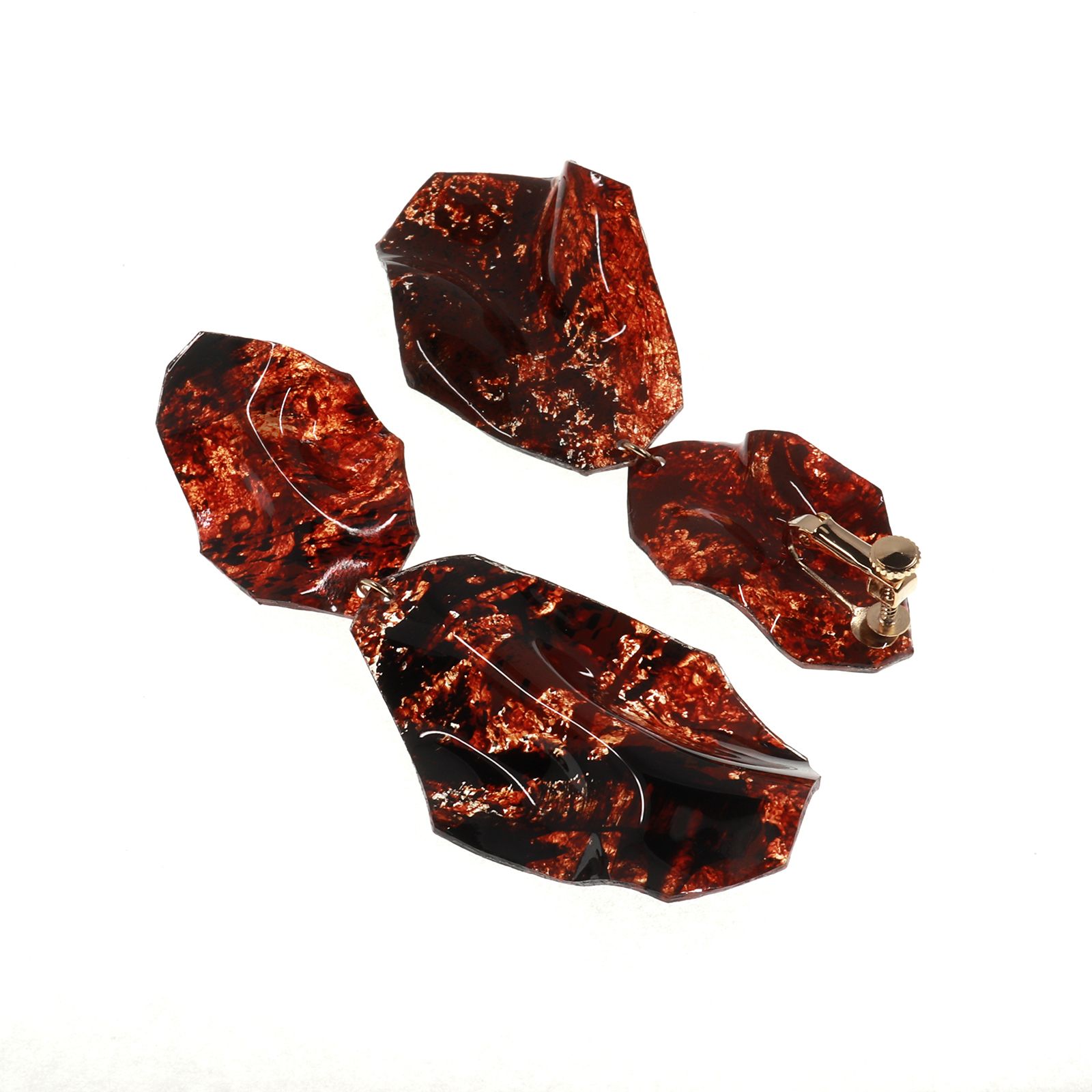 「Tortoiseshell2 Grande」イヤリング